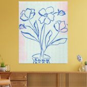 Galerie Zeitgenössische Kunst Leinwanddruck (Insitu (Wohnzimmer))