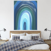 Galerie Zeitgenössische Kunst Leinwanddruck (Insitu (Schlafzimmer))