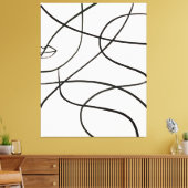 Galerie Zeitgenössische Kunst Leinwanddruck (Insitu (Wohnzimmer))