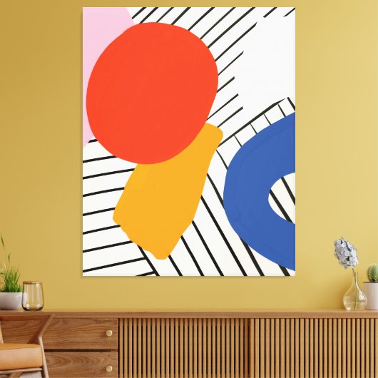 Galerie Zeitgenössische Kunst Leinwanddruck (Insitu (Wohnzimmer))