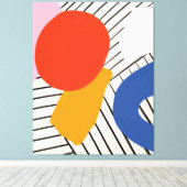 Galerie Zeitgenössische Kunst Leinwanddruck (Insitu (Holzboden))