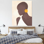 Galerie Zeitgenössische Kunst Leinwanddruck (Insitu (Schlafzimmer))