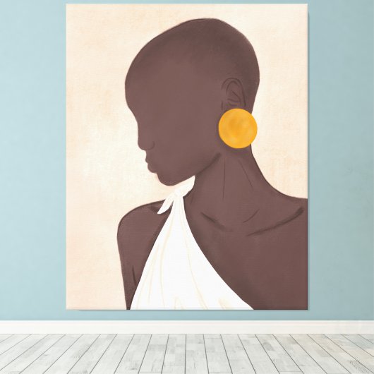 Galerie Zeitgenössische Kunst Leinwanddruck (Insitu (Holzboden))