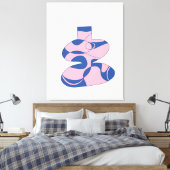 Galerie Zeitgenössische Kunst Leinwanddruck (Insitu (Schlafzimmer))