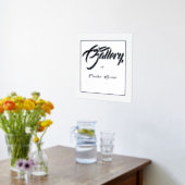 Galerieabzeichen für Künstlerfoil Akzent Plakat Foliendrucke (Ablage(Küche))