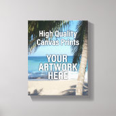 Galeriegemälde von Canvas Prints of Your Artwork Leinwanddruck (Vorderseite)