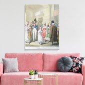 Galeries du Palais-Royal, from 'Tableau de Leinwanddruck (Insitu (Wohnzimmer))