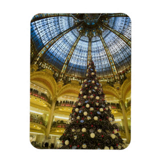 Galeries La Fayette zu Weihnachten, Paris, Frankre Magnet