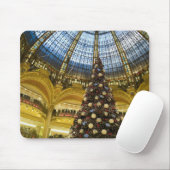 Galeries La Fayette zu Weihnachten, Paris, Frankre Mousepad (Mit Mouse)