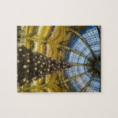 Galeries La Fayette zu Weihnachten, Paris, Frankre Puzzle (Horizontal)