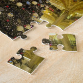 Galeries La Fayette zu Weihnachten, Paris, Frankre Puzzle (Seite)