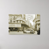 Galeries Lafayette Paris Haussmann 1940 Fotograf Leinwanddruck (Vorderseite)