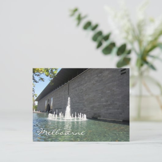 Galeriesiegbrunnen Postkarte (Stehend Vorderseite)