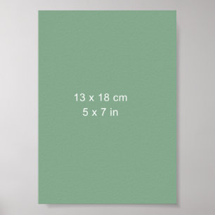 Galeriewand-Layout-Vorlagenbild Foto Kunst 5x7in Poster