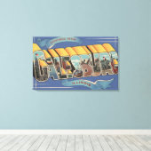 Galesburg, Illinois - Große Briefszenen Leinwanddruck (Insitu (Holzboden))