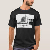 Galesburg Illinois Oversized T-Shirt (Vorderseite)