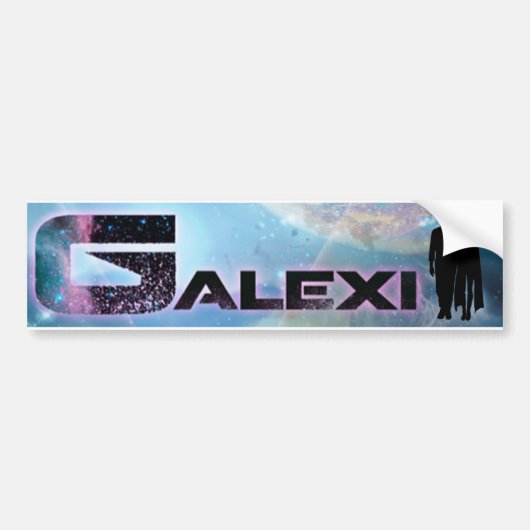 GALEXI-Logo-Autoaufkleber Autoaufkleber (Vorne)