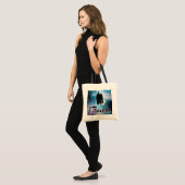 GALEXI-Logo Tote Beutel Tragetasche (Vorderseite (Model))