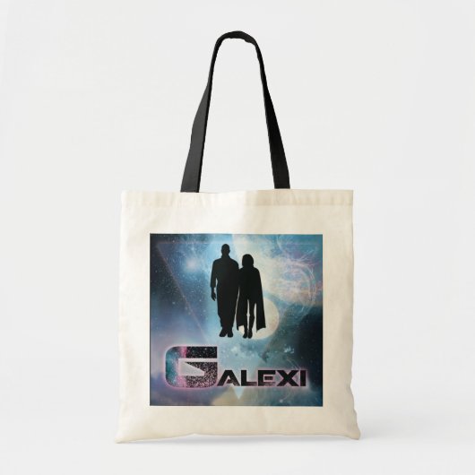 GALEXI-Logo Tote Beutel Tragetasche (Vorne)