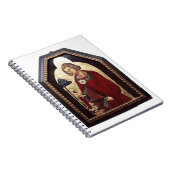 GALGANO/RECHTEN DES SCHWERTES IM FELSTER NOTIZBLOCK (Rechte Seite)