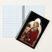 GALGANO/RECHTEN DES SCHWERTES IM FELSTER NOTIZBLOCK (Innen)