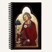 GALGANO/RECHTEN DES SCHWERTES IM FELSTER NOTIZBLOCK (Vorderseite)