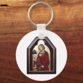 GALGANO/RECHTEN DES SCHWERTES IM FELSTER SCHLÜSSELANHÄNGER (Vorderseite)