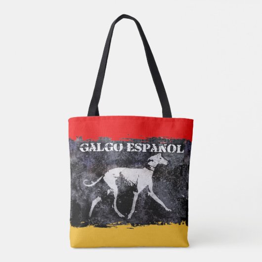 Galgo spanisches tasche (Rückseite)