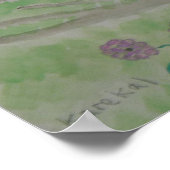 Galgo/Windhund Poster (Ecke)