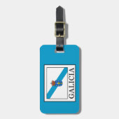 Galicia Gepäckanhänger (Vorderseite vertikal)