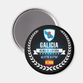 Galicia Magnet (Vorderseite/Rückseite)