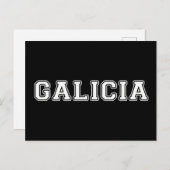 Galicia Postkarte (Vorne/Hinten)