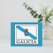 Galicia Postkarte (Stehend Vorderseite)