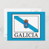 Galicia Postkarte (Vorne/Hinten)