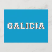 Galicia Postkarte (Vorderseite)