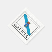 Galicia Serviette (Ecke)