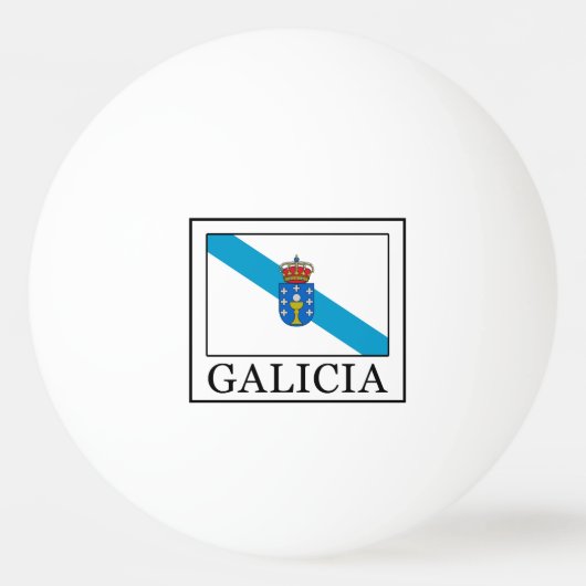 Galicia Tischtennisball (Vorderseite)
