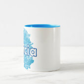 Galicia Zweifarbige Tasse (Mittel)