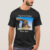 Galicien, Spanien - Playa de las Catedrales. T-Shirt (Vorderseite)