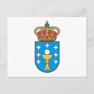 Galicien-Wappen Postkarte