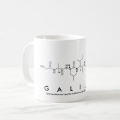Galila Peptidname Tasse (Vorderseite Links)