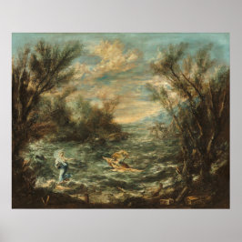 Galiläa - A. Magnasco Kunstgedicht Poster