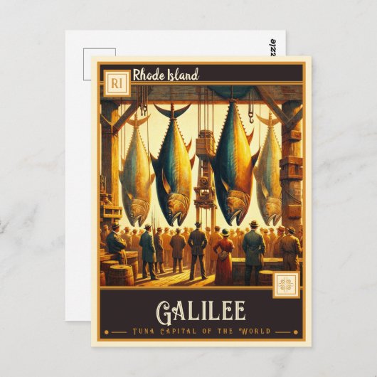 Galiläa, Insel Rhode | VINTAG Postkarte (Vorne/Hinten)