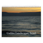 Galiläa-Landschaften, Israel Kalender (Titelbild)