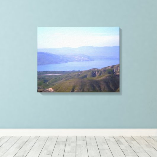 Galiläa Leinwanddruck (Insitu (Holzboden))