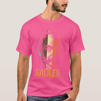 Galiläa Physikalische Physikwissenschaft Astronomi T-Shirt