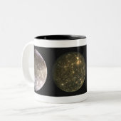 Galiläischer Satelliten-Tasse Zweifarbige Tasse (Vorderseite Links)