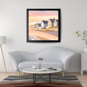 Galilee by the Sea | Rhode Island Beach Watercolor Poster
