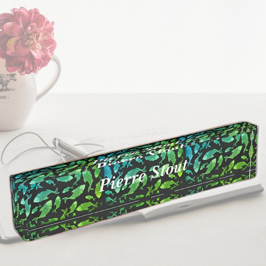 Galilee Fish Namensplakette