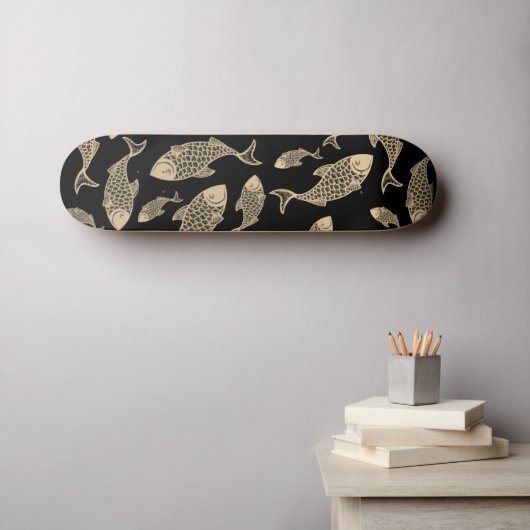 Galilee Fish Skateboard (Wandkunst (Horz))